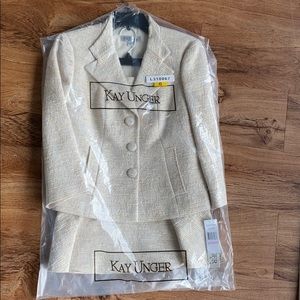 2 piece suit - blazer and skirt